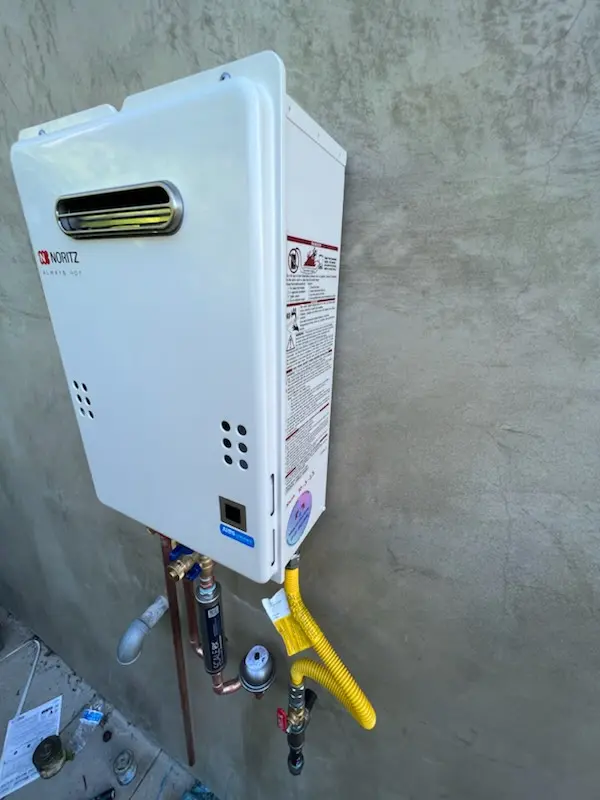 Tankless water heater installation for Covington Park homes